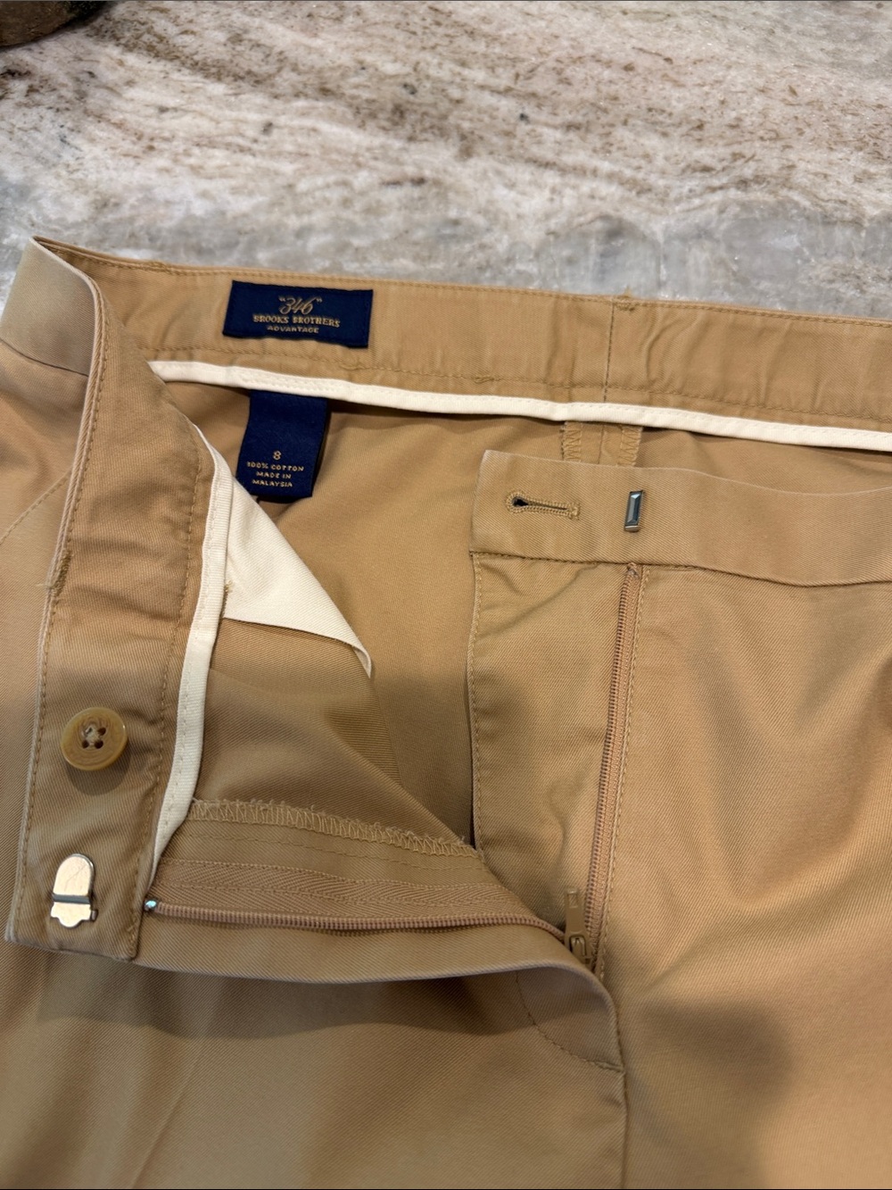Brooks Brothers Classic Khaki Pants - Picture 4 of 5